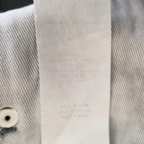 NWT WeWoreWhat The Icon Jean Rigid Denim Gray Straight Leg High Rise Jeans 27 - Picture 13 of 16